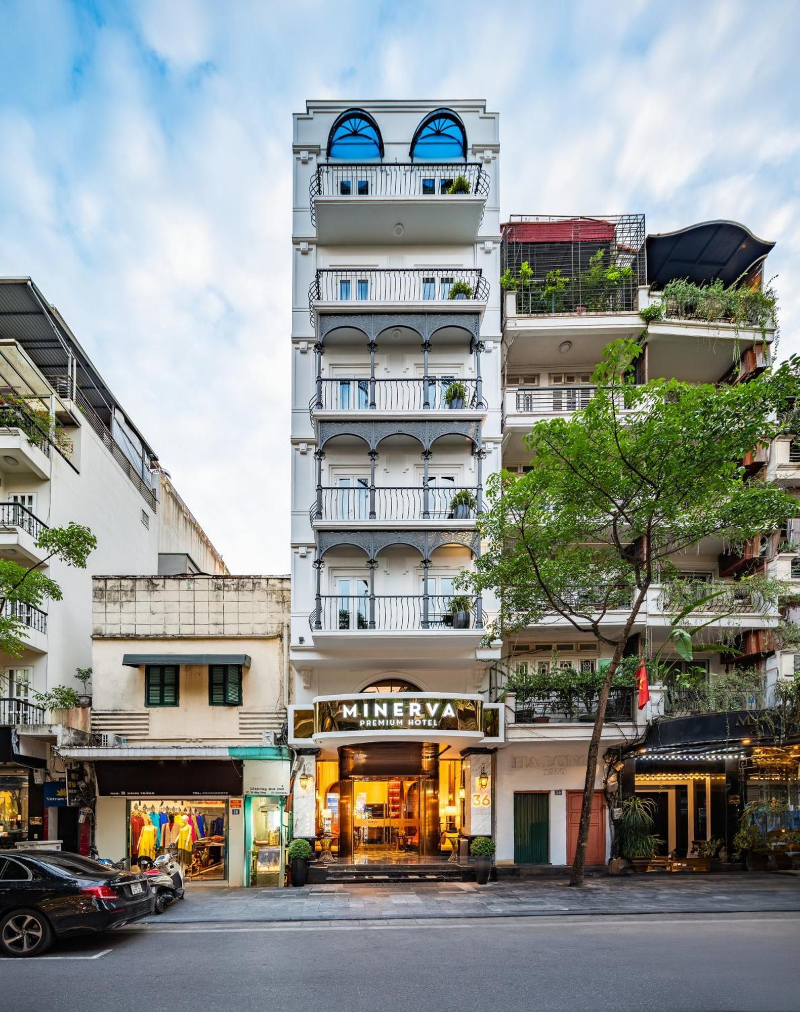 Minerva Premium Hotel ฮานอย ภายนอก รูปภาพ